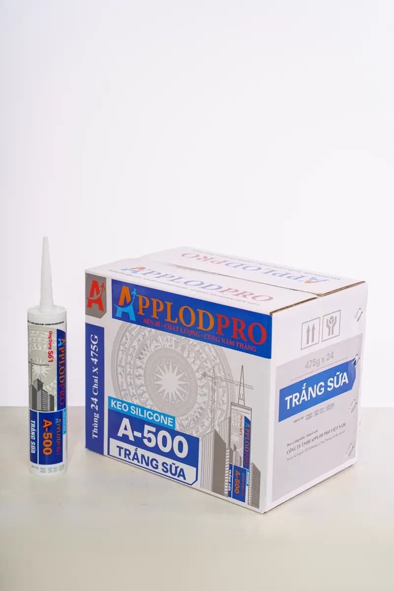 KEO SILICONE A500 TRẮNG SỮA - ảnh 1