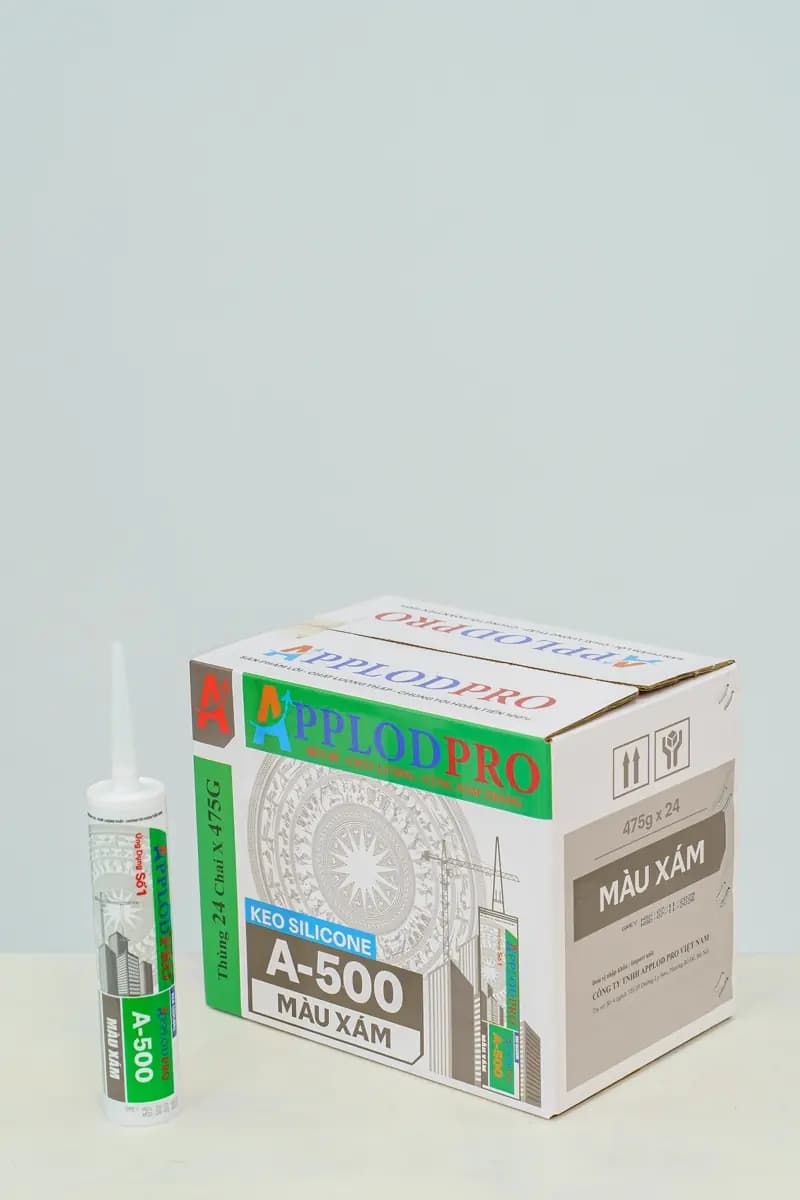 KEO SILICONE A500 XÁM - ảnh 1