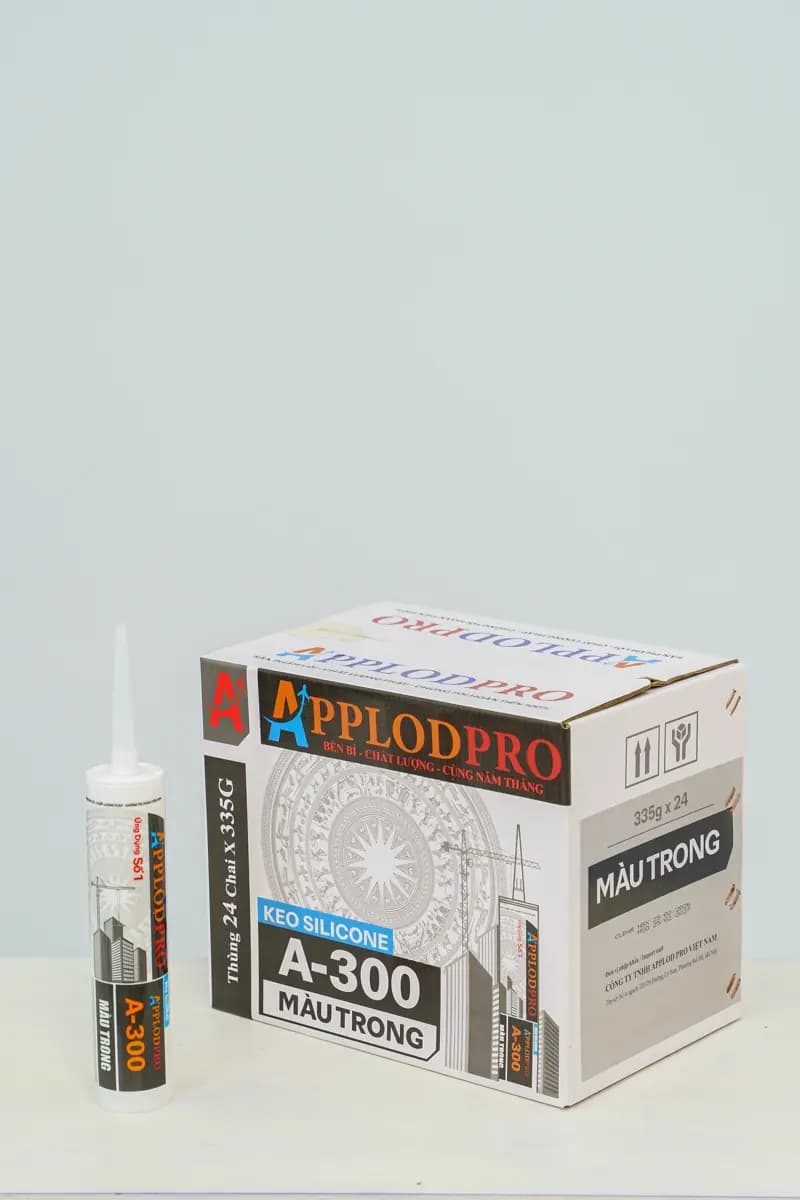 KEO SILICON A300 TRẮNG TRONG - ảnh 1